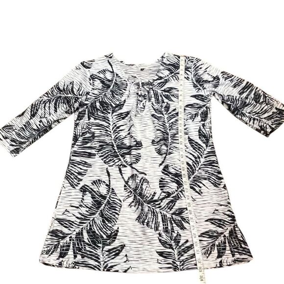 J Valdi Women’s Tropical Palms Swim Coverup, Size XL - Picture 5 of 7